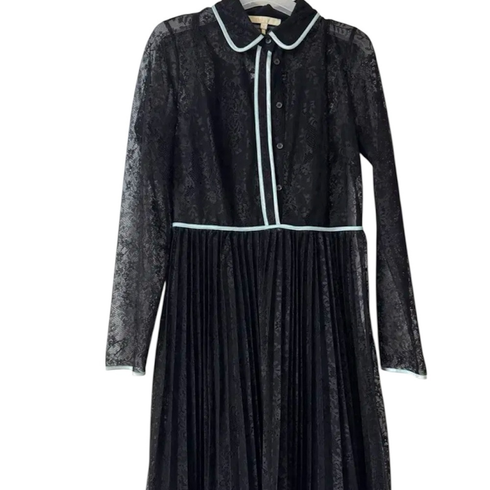 Maje Elegant Black Lace Dress